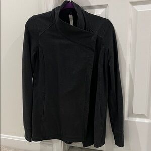 lululemon athletica Black Asymmetrical Blazer